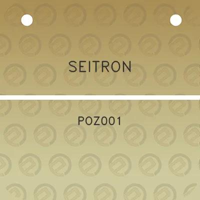 seitron-poz001