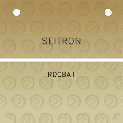 seitron-rdcba1