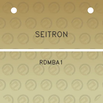 seitron-rdmba1