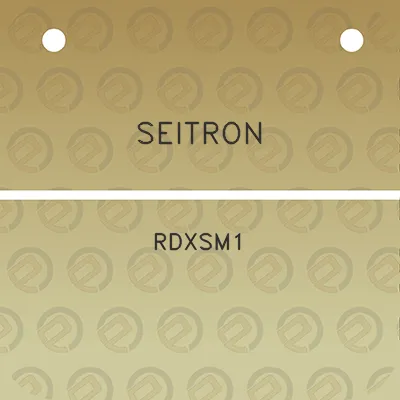 seitron-rdxsm1