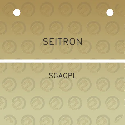 seitron-sgagpl