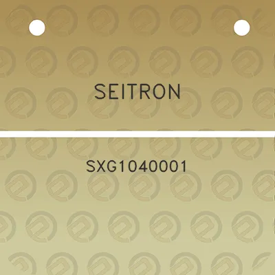 seitron-sxg1040001