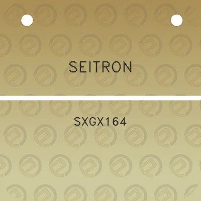 seitron-sxgx164