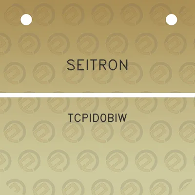 seitron-tcpid0biw