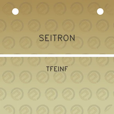 seitron-tfeinf