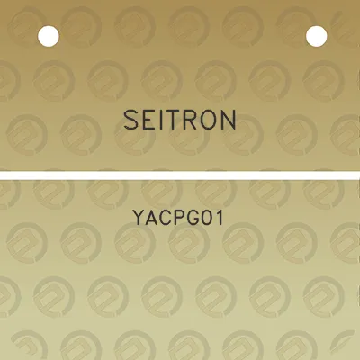 seitron-yacpg01