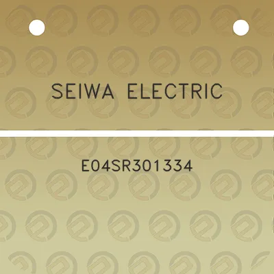 seiwa-electric-e04sr301334