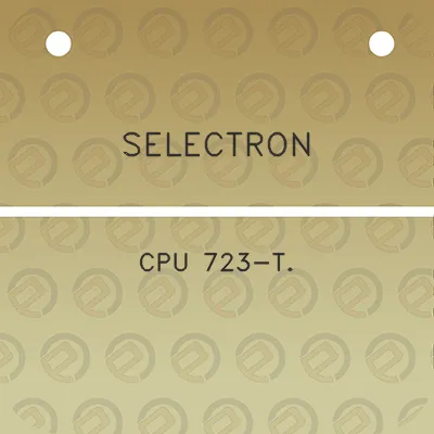 selectron-cpu-723-t