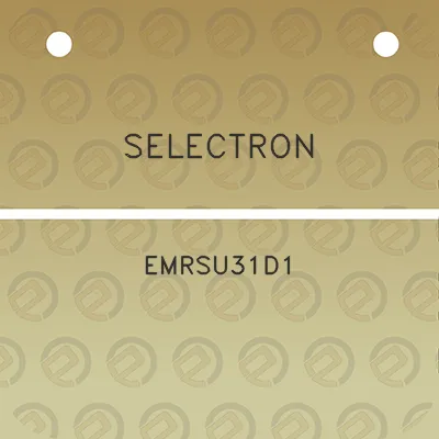 selectron-emrsu31d1