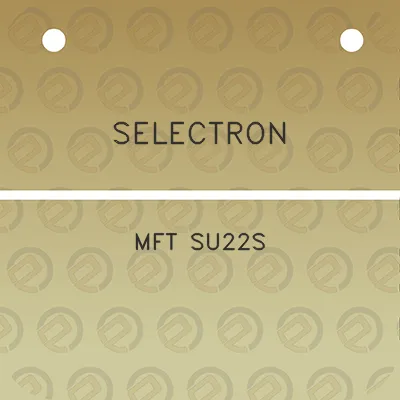 selectron-mft-su22s