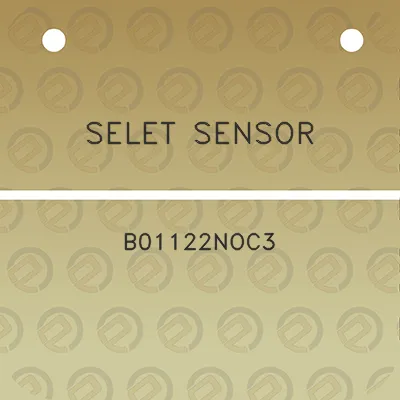 selet-sensor-b01122noc3