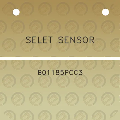 selet-sensor-b01185pcc3