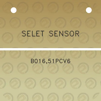 selet-sensor-b01651pcv6