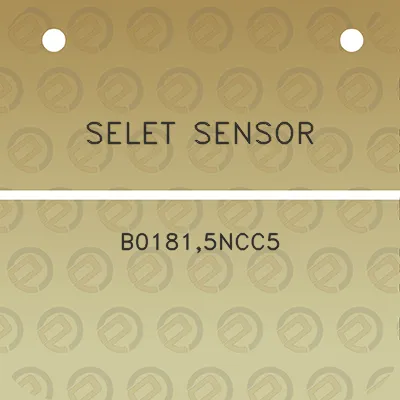 selet-sensor-b01815ncc5