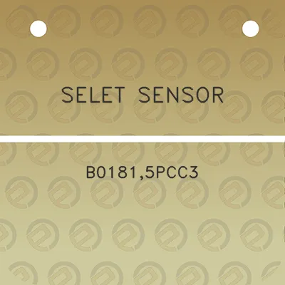 selet-sensor-b01815pcc3