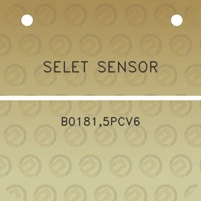 selet-sensor-b01815pcv6