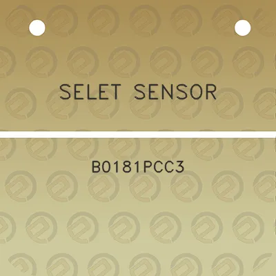 selet-sensor-b0181pcc3