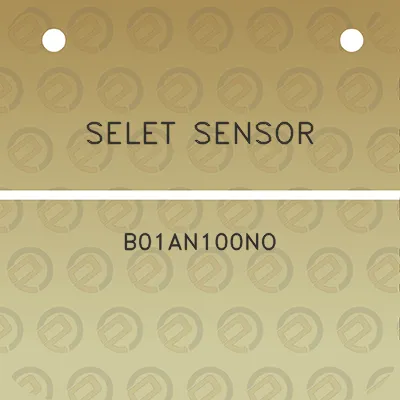 selet-sensor-b01an100no