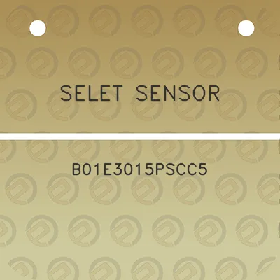 selet-sensor-b01e3015pscc5