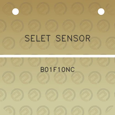 selet-sensor-b01f10nc