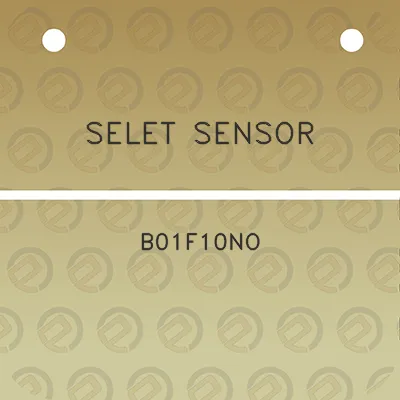 selet-sensor-b01f10no