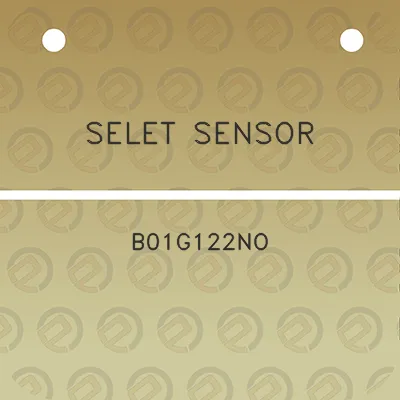 selet-sensor-b01g122no