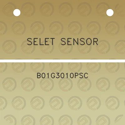 selet-sensor-b01g3010psc