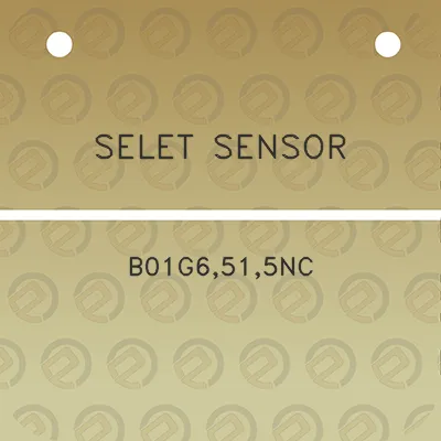 selet-sensor-b01g6515nc