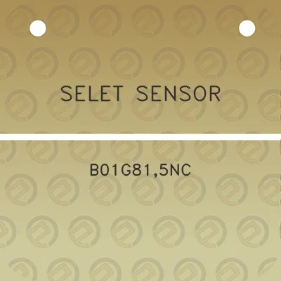 selet-sensor-b01g815nc