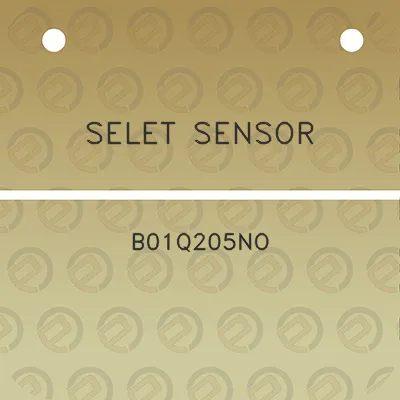 selet-sensor-b01q205no