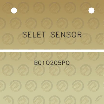 selet-sensor-b01q205po