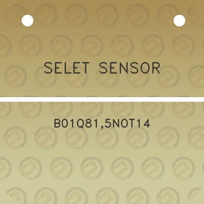 selet-sensor-b01q815not14