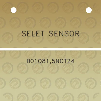 selet-sensor-b01q815not24