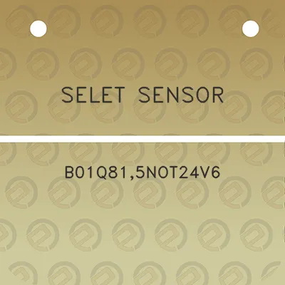 selet-sensor-b01q815not24v6