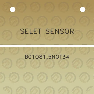 selet-sensor-b01q815not34