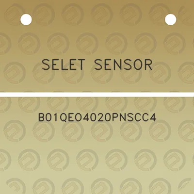 selet-sensor-b01qeo4020pnscc4