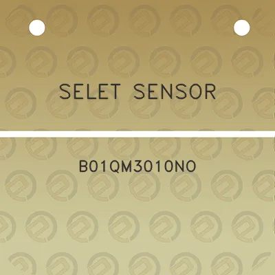 selet-sensor-b01qm3010no