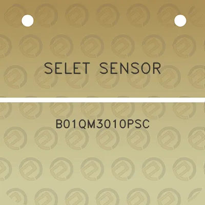 selet-sensor-b01qm3010psc