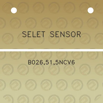 selet-sensor-b026515ncv6