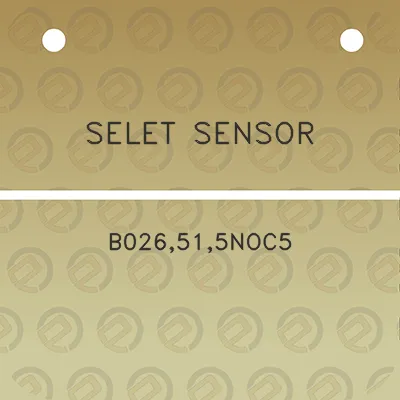 selet-sensor-b026515noc5