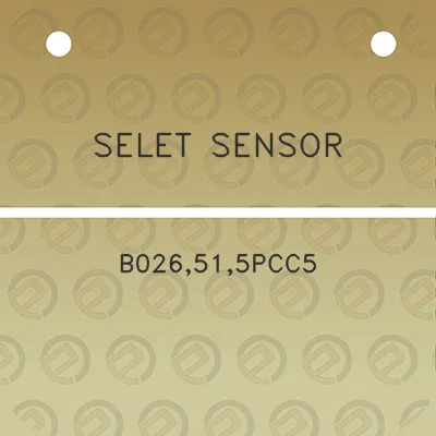 selet-sensor-b026515pcc5