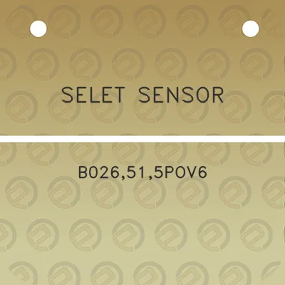 selet-sensor-b026515pov6