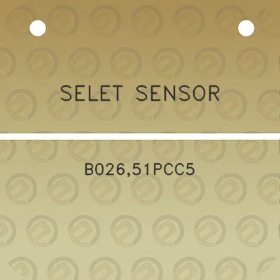 selet-sensor-b02651pcc5