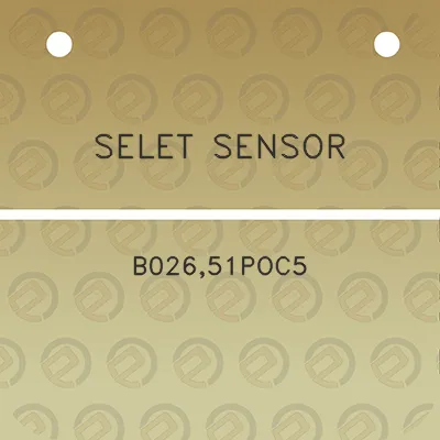 selet-sensor-b02651poc5