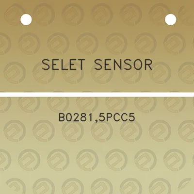 selet-sensor-b02815pcc5