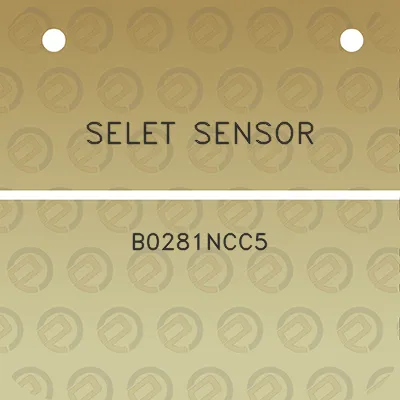 selet-sensor-b0281ncc5