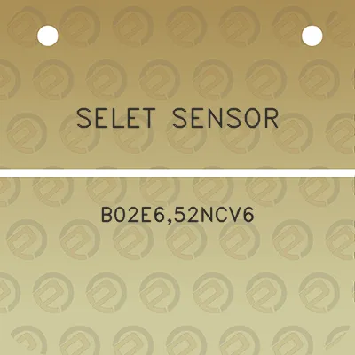 selet-sensor-b02e652ncv6