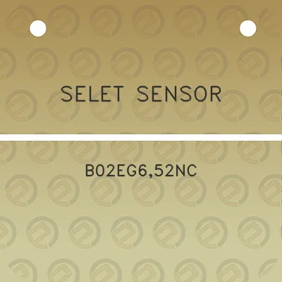 selet-sensor-b02eg652nc