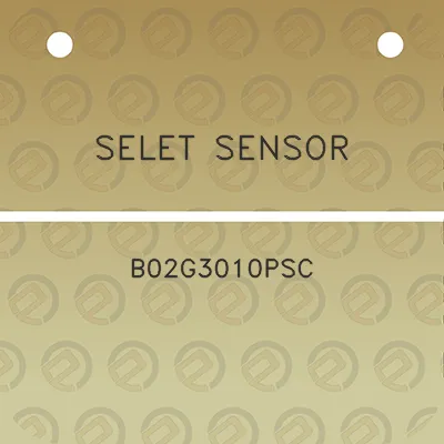 selet-sensor-b02g3010psc