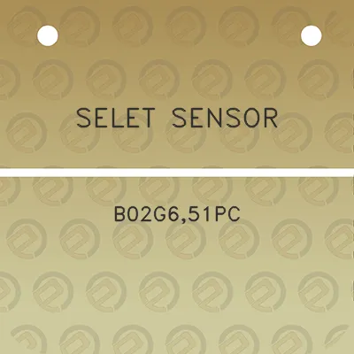 selet-sensor-b02g651pc